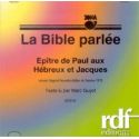 CD Epître aux Hébreux et Jacques