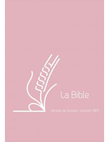 Bible semeur 2015 poche - rose - tranche blanche - Zip