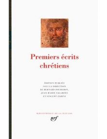 Premiers écrits chrétiens