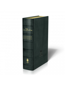 La Bible Archéologique Segond 21 Version souple Cuir noir véritable