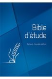 Bible d'étude Semeur 2018 rigide bleue