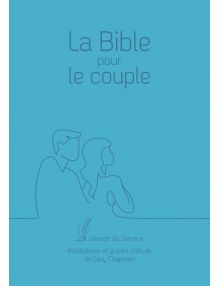 La Bible pour le couple, souple bleu