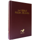 La Bible pour jeunes rigide rouge. Edition avec les livres deutérocanoniques
