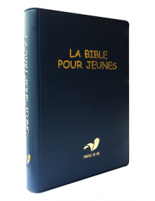 La Bible pour jeunes souple bleue. Edition protestante