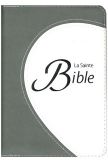 Bible Compacte Segond 1910 Couverture souple Duotone gris, tranche argentée fermeture éclair