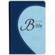 Bible Compacte Segond 1910 Duotone bleu, tranche argentée Ref CLCB250