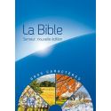 La Bible Version Semeur 2015 avec gros caractères, relié. Bleue