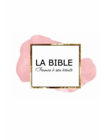 Diffusion Vie - Bible Femmes à son écoute (rigide rose et or)