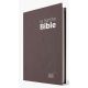 Bible Segond NEG compacte Couverture rigide imprimée brune Ref NEG11218