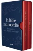 La Bible manuscrite - Coffret de deux volumes rigides