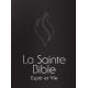 Bible d'étude Esprit et Vie Segond 1910 rigide noir / tranches blanches couverture rigide