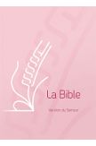 Bible du Semeur 2015, couverture rigide, rose, tranche blanche 