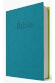 Bible Segond 21 compacte Couverture souple Vivella turquoise 12257