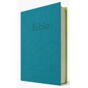 Bible Segond 21 compacte Couverture souple Vivella turquoise SG12257