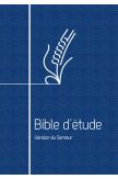 Bible d'étude Semeur souple bleu marine