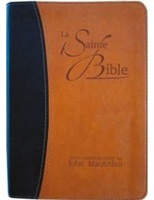La Sainte Bible (commentaires de John MacArthur) NEG17444