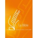 Bible du Semeur 2015, orange tranche blanche 