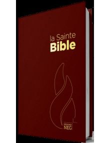 Bible NEG reliée rigide grenat