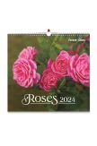 Calendrier Roses 2023 grand format