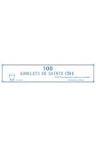 Boite de 100 gobelets transparents en plastique de service de Sainte Cène
