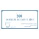 Boite de 500 gobelets transparents en plastique service de Sainte Cène
