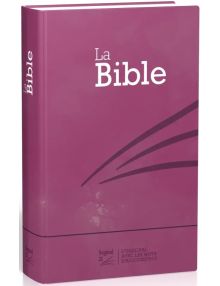 Bible Segond 21 compacte Couverture rigide motif prune