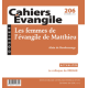 Cahier Evangile -206 Les femmes de l’évangile de Matthieu