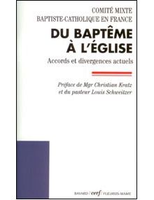 Du Baptême à l'Eglise