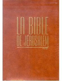 La Bible de Jérusalem ref 1231 Marron