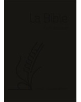 La Bible Version Semeur 2015 avec gros caractères, souple, noir, tranche argentée