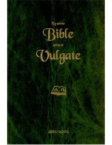 La sainte Bible selon la Vulgate ref SB1213