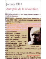 Autopsie de la révolution - Librairie chrétienne en ligne 7ici