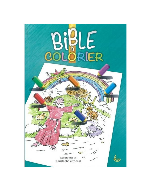 Bible à colorier - Librairie chrétienne en ligne 7ici