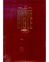 Bible Louis Segond 1910 similicuir grenat onglets et fermeture éclair ESA376 - Librairie chrétienne en ligne 7ici