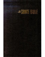 Bible Louis Segond confort noire ESA674 - Librairie chrétienne en ligne 7ici