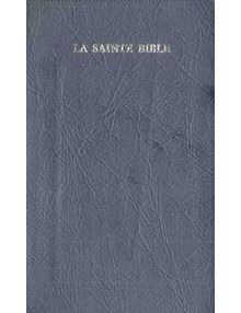 Bible Louis Segond 1910 noire souple ref 1029