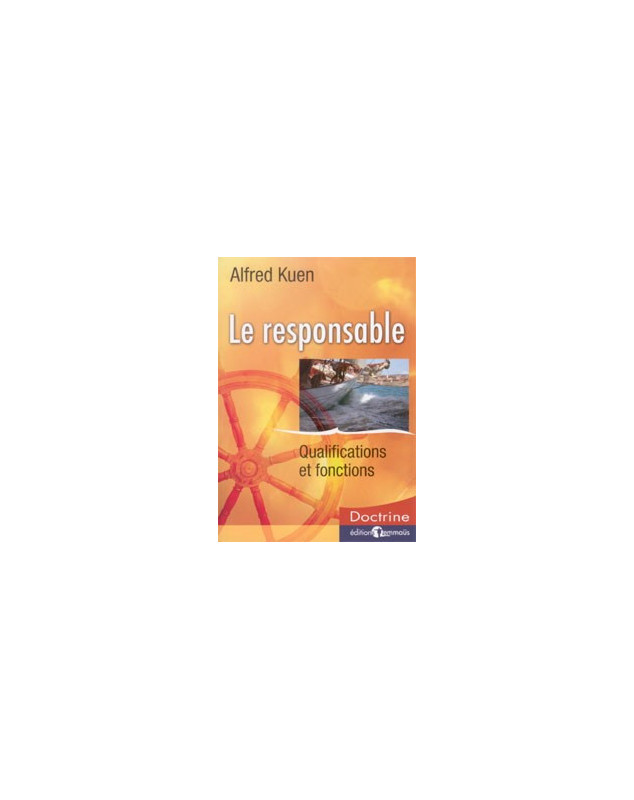 Le responsable - Librairie chrétienne en ligne 7ici