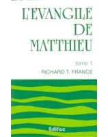 L'Evangile de Matthieu tome 1 - Librairie chrétienne en ligne 7ici