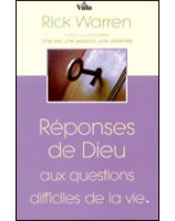 Réponses de Dieu aux questions difficiles de la vie - Librairie chrétienne en ligne 7ici