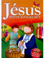 Jésus poster autocollants -  Librairie chrétienne en ligne 7ici