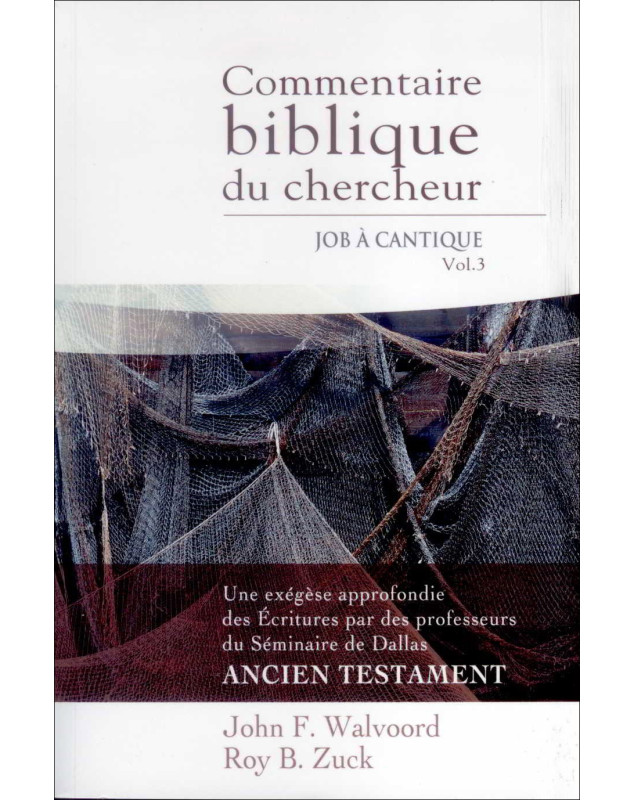 Commentaire biblique du chercheur job à cantiques