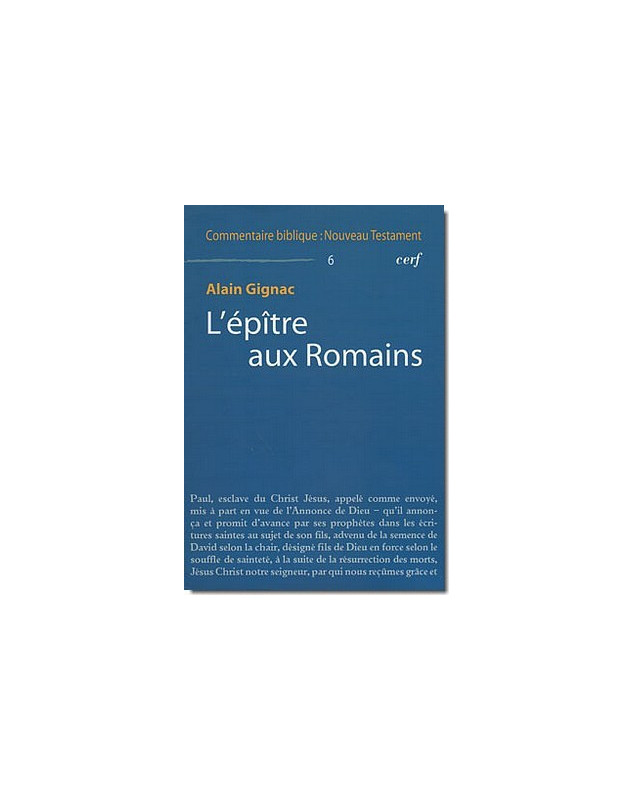 Epître aux Romains