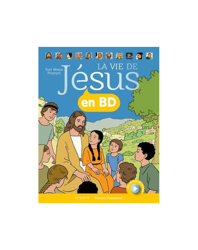 La vie de Jésus en BD - Librairie 7ici