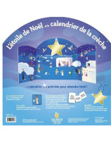 L'étoile de Noël et le calendrier de la crèche