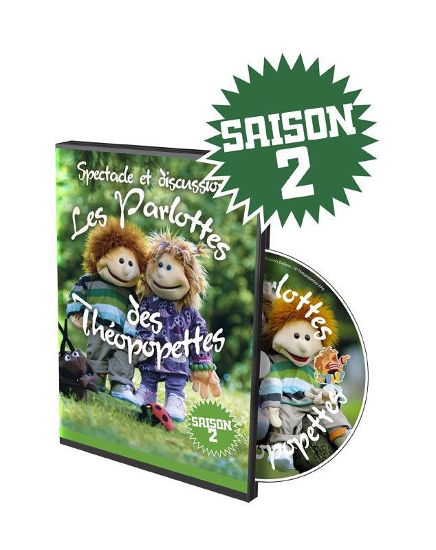 DVD Les Parlottes des Théopopettes - saison 2