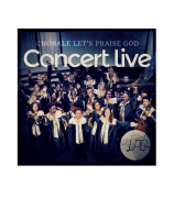 CD Concert Live Chorale Let's Praise God