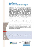 De l’Écriture à la communauté de disciples - Librairie chrétienne 7ici