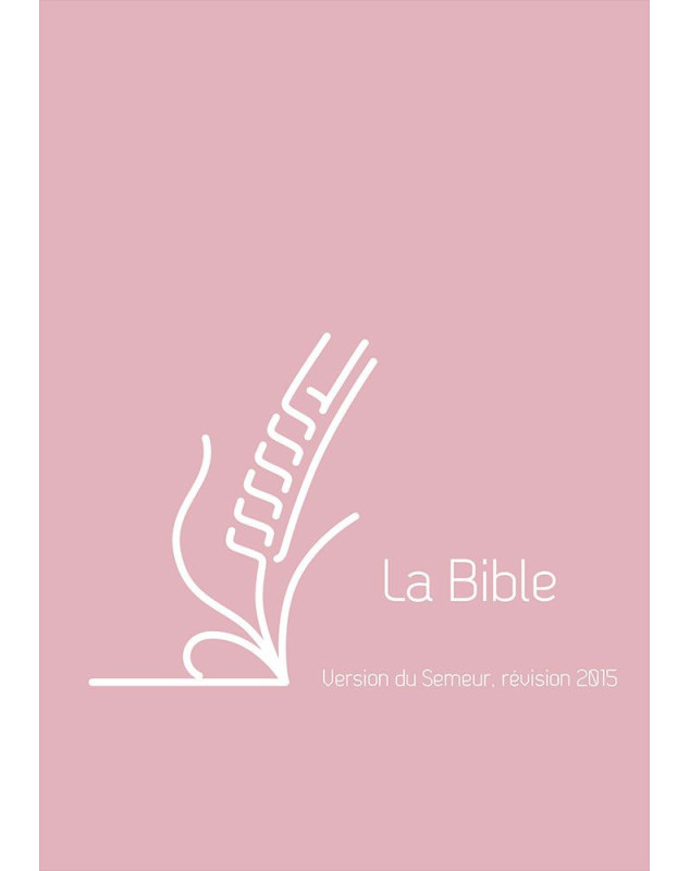 Bible semeur poche rose - Zip