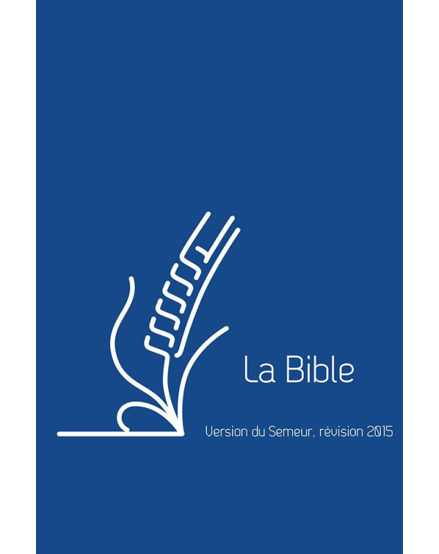 Bible semeur poche bleue - Zip