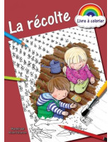 La récolte Livre à colorier